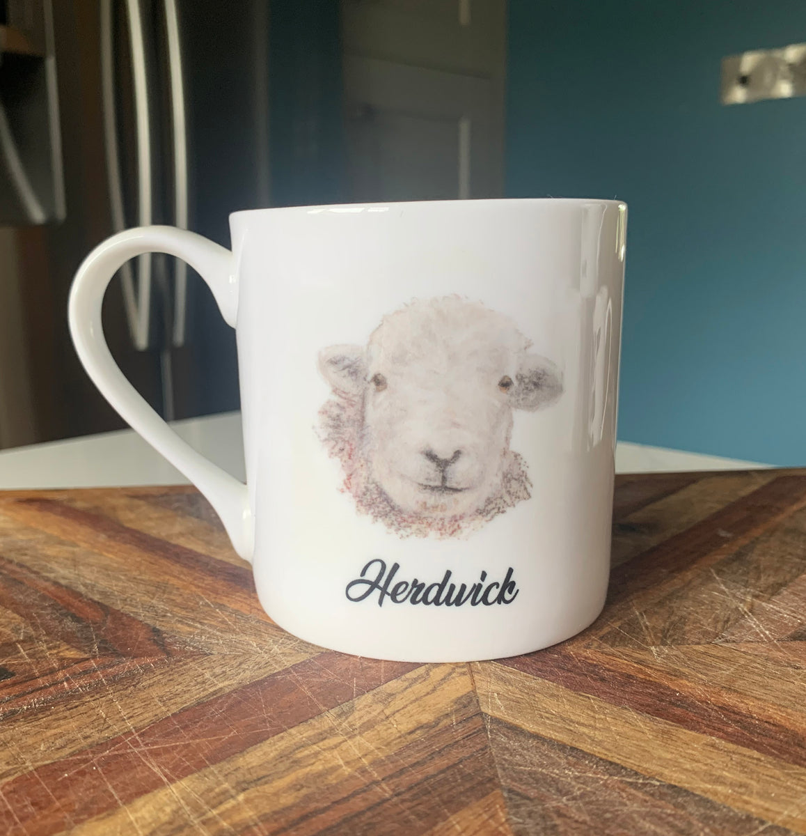 Herdwick Sheep Bone China Mug – Grace Scott Art