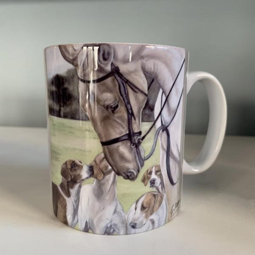 Horse And Hounds Mug